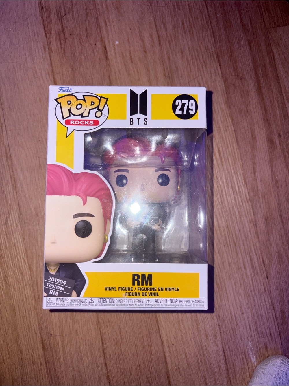 Funko RM Vinyl Figure with Pink Hair